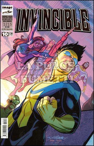 INVINCIBLE #    10 - VARIANT COVER LUCCA COMICS & GAMES 2014 - 1500 COPIE